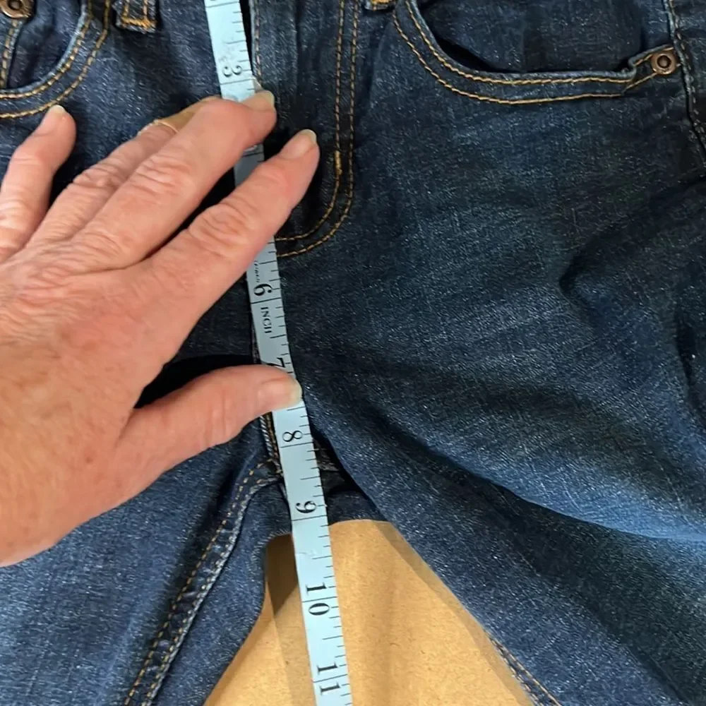 Lee Kids Jeans Skinny Fit Straight Leg Dark Wash Size 10‎ Slim